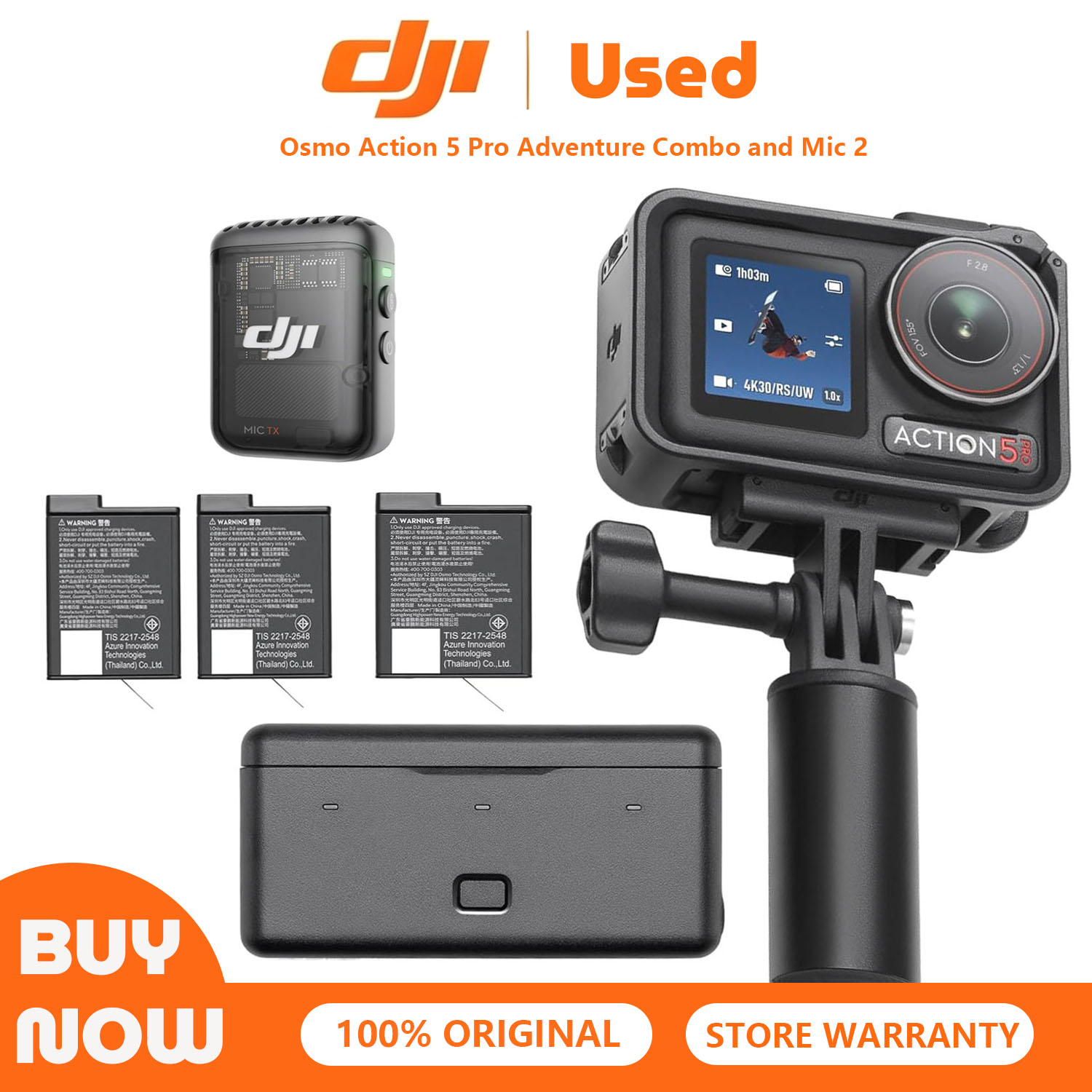 Outdoor Adventure Series - Refurbish Used DJI Osmo Action 5