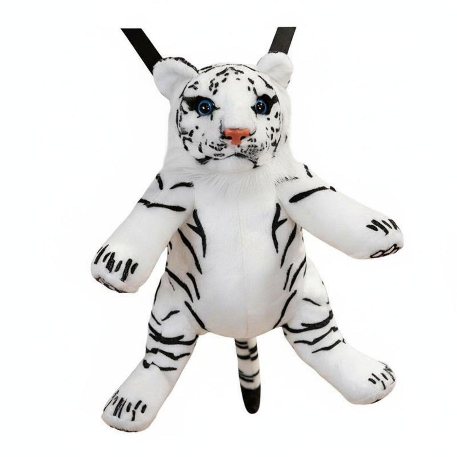 Outdoor Adventure And Travel - Soft Leopard Plush Doll Bag for
