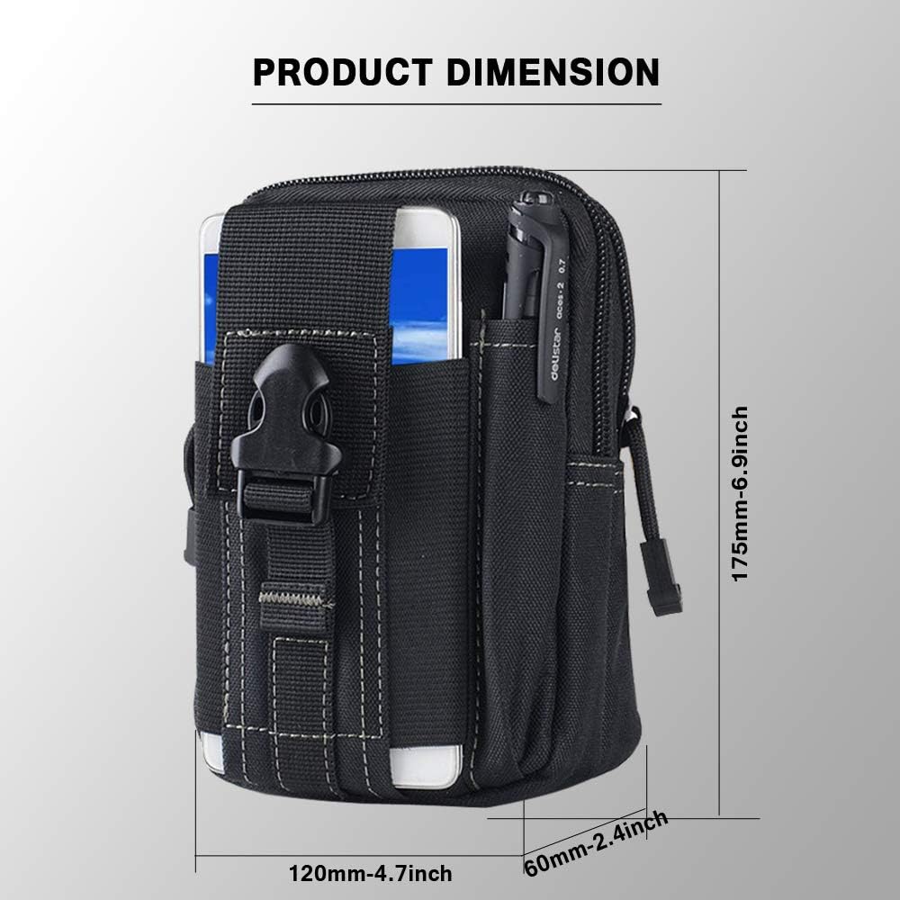 Tactical Molle Belt Pouch Mili - Outdoor Adventure Camp ulasan dan harga