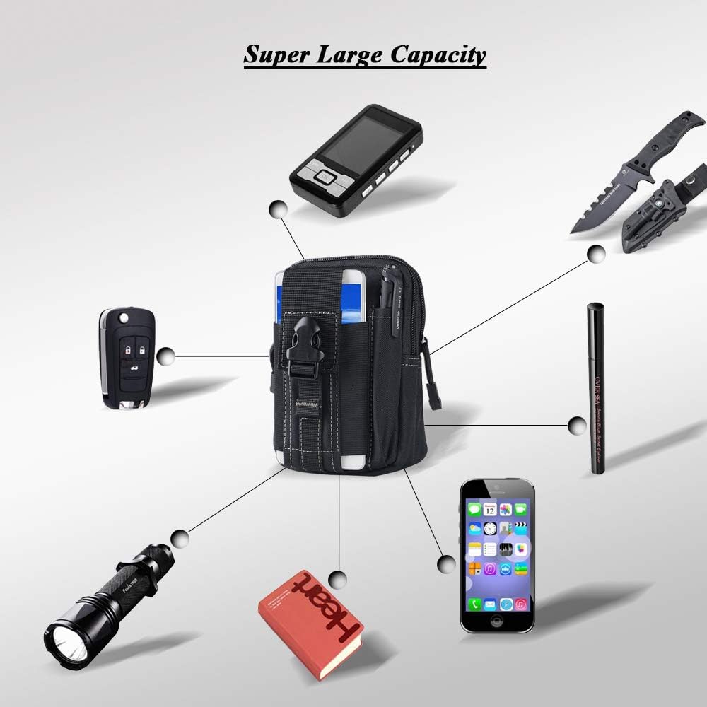 Tactical Molle Belt Pouch Mili - Outdoor Adventure Camp ulasan dan harga