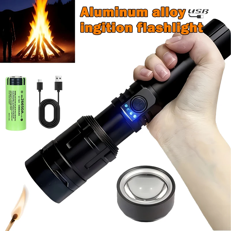 Ultra Powerful Flashlight Conc - Outdoor Adventure Camp ulasan dan harga