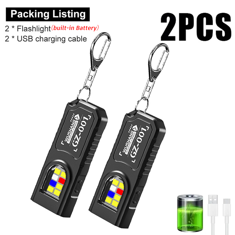 Multifunctional Keychain Flash - Outdoor Adventure Camp ulasan dan harga
