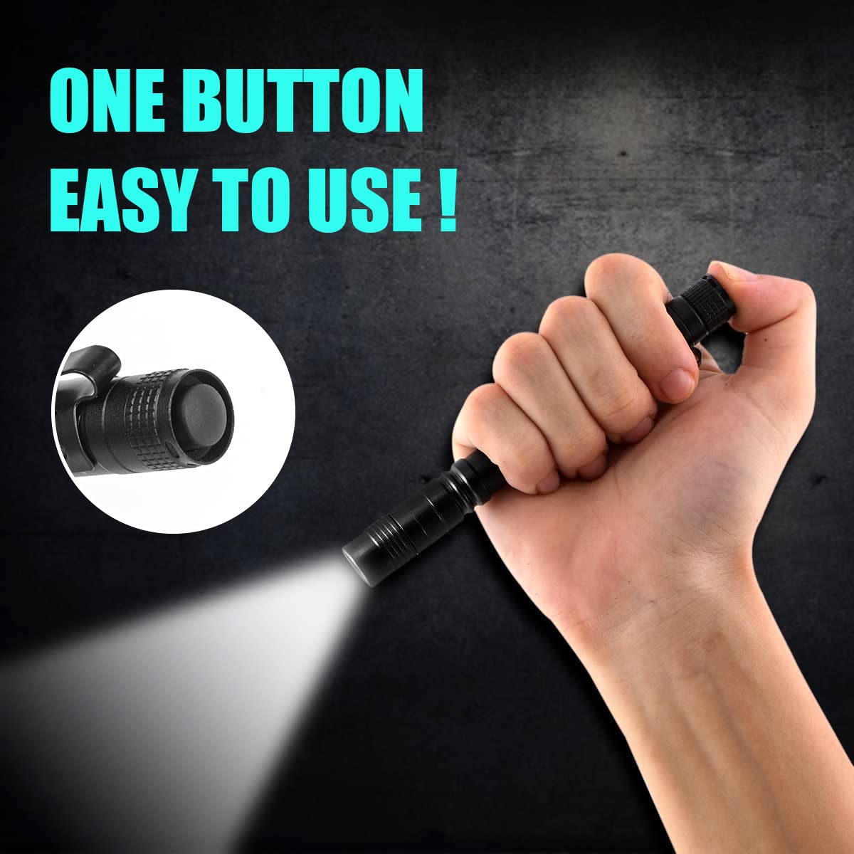 Portable Mini LED Pen Flashlig - Outdoor Adventure Camp ulasan dan harga