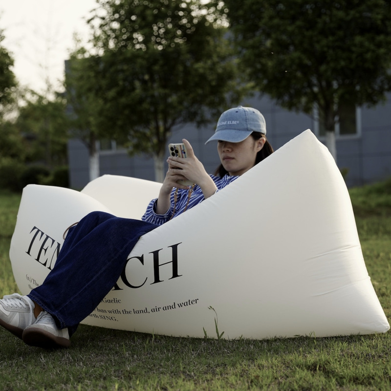 Inflatable sofa for lying and  - Outdoor Adventure Festival ulasan dan harga