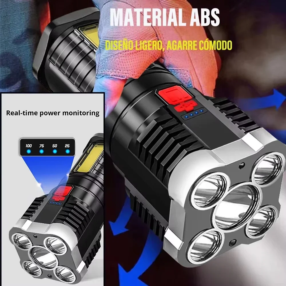 5 LED High Power Led Flashligh - Outdoor Adventure Camp ulasan dan harga