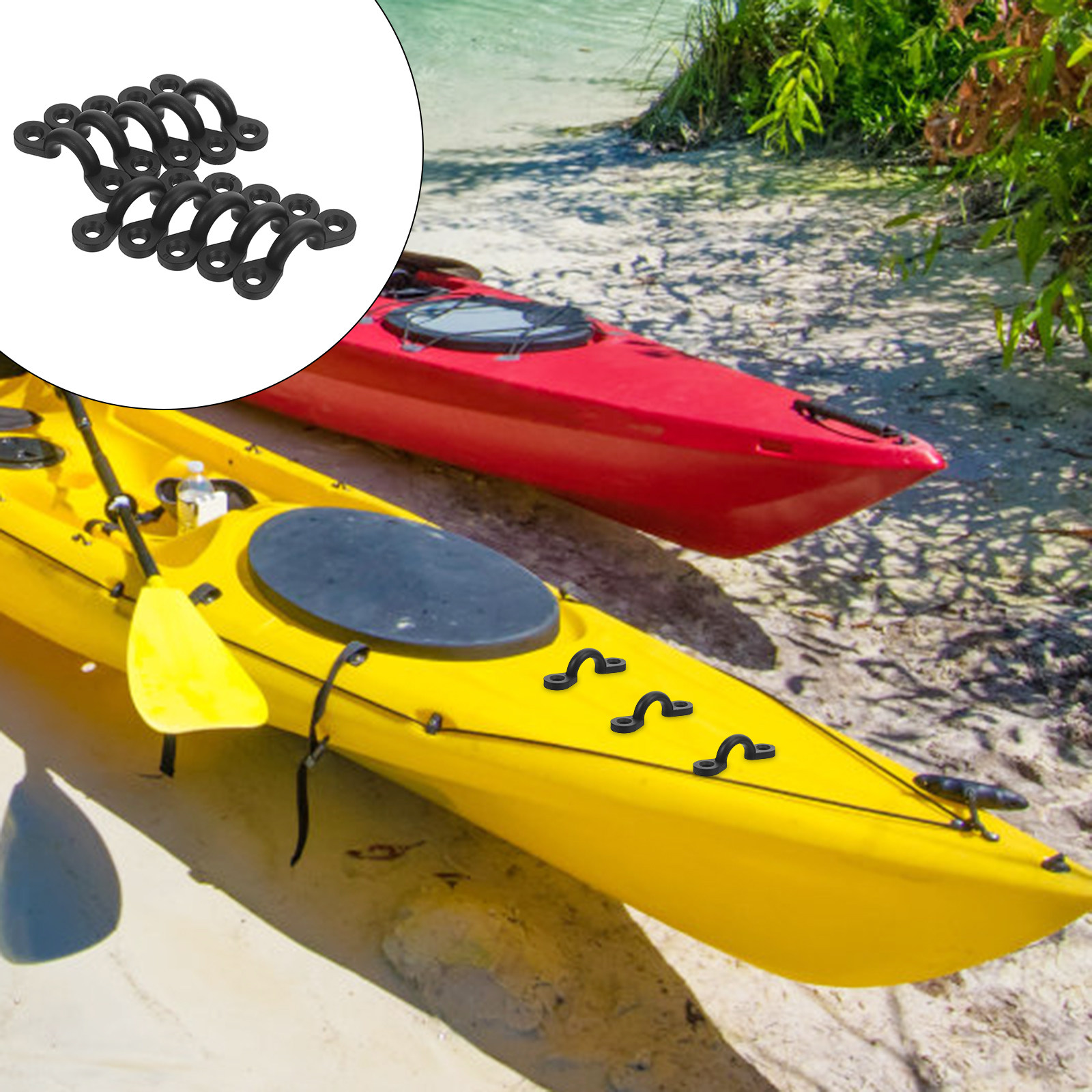 20Pcs Kayak Anchor Cleat Pad E - Outdoor Adventure Kayak ulasan dan harga