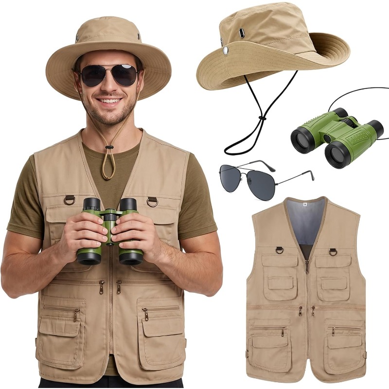 Safari Costume Men Set Zoo Kee - Zoo Outdoor Adventure Set ulasan dan harga