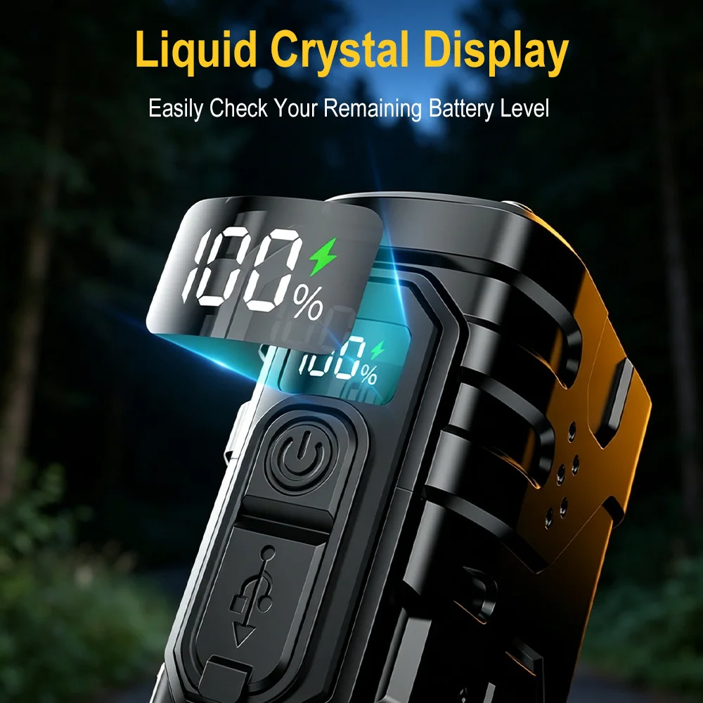 BORUIiT Hand Crank EDC LED Fla - Outdoor Adventure Camp ulasan dan harga