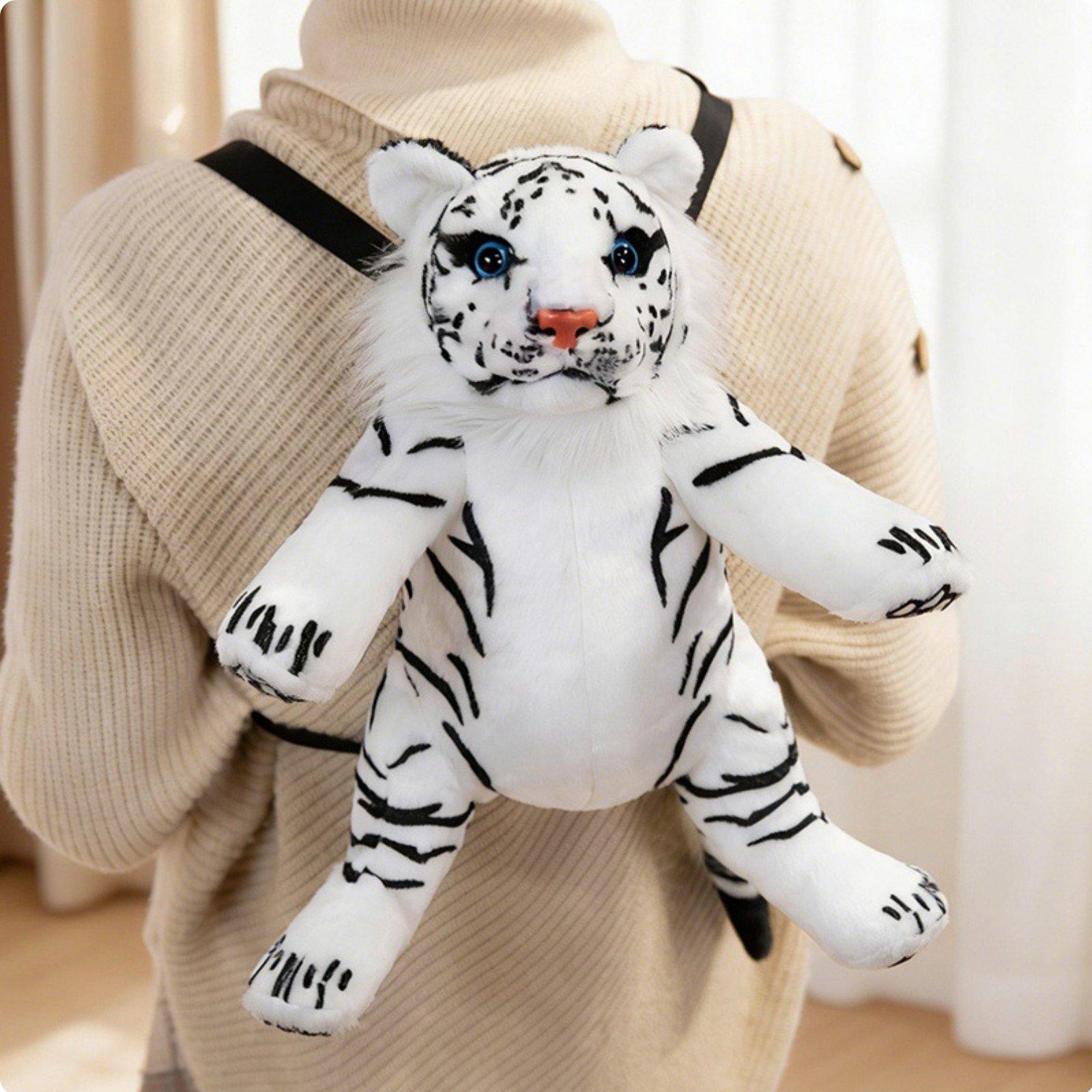 Soft Leopard Plush Doll Bag fo - Outdoor Adventure And Travel ulasan dan harga