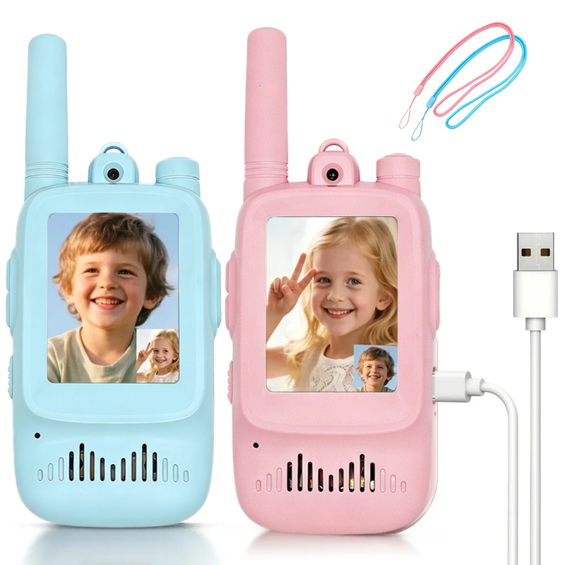 2pcs Kids Video Walkie Talkie  - Outdoor Adventure Videos ulasan dan harga