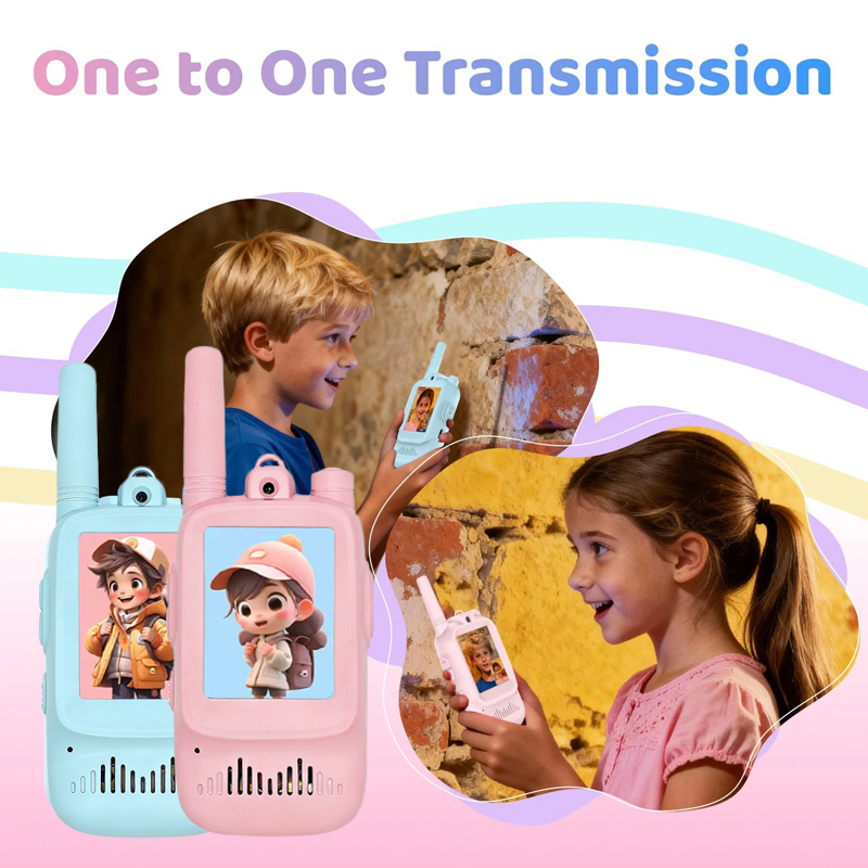 2pcs Kids Video Walkie Talkie  - Outdoor Adventure Videos ulasan dan harga