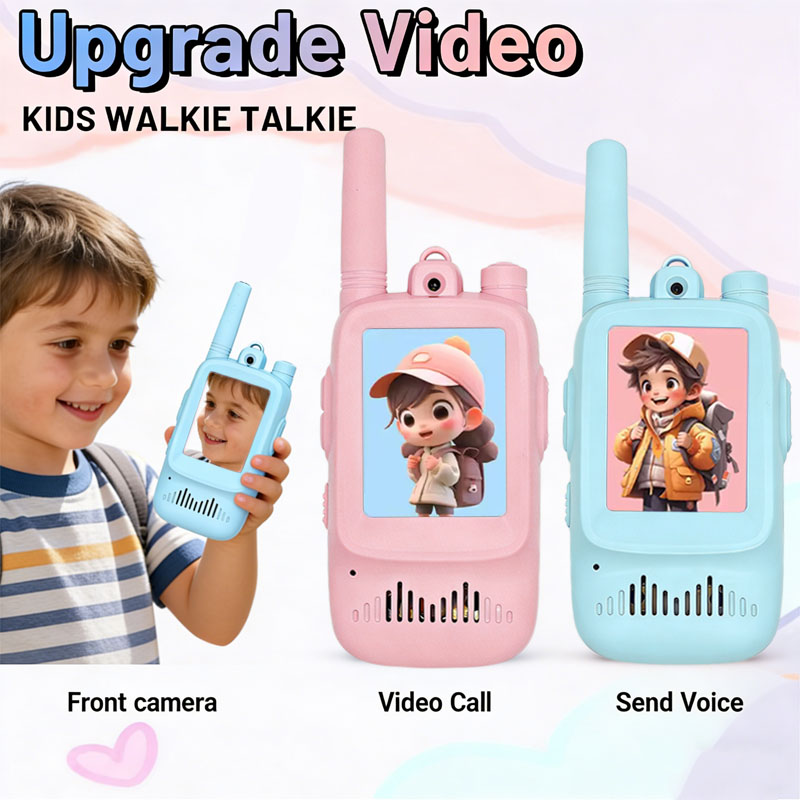 2pcs Kids Video Walkie Talkie  - Outdoor Adventure Videos ulasan dan harga