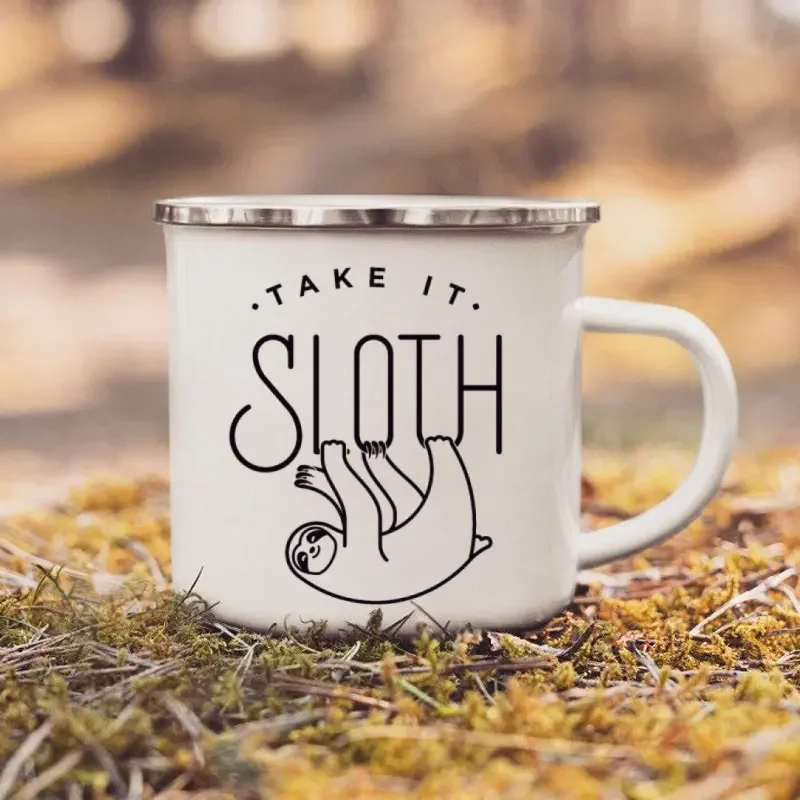 Coffee Mugs Take It Sloth Enam - Outdoor Adventure Festival ulasan dan harga